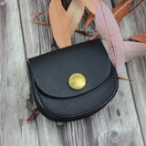 TSL Original Leather Coin Case Black
