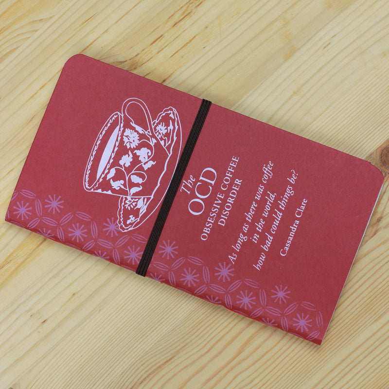 Lukis Conteng Tulis Notebook The OCD Maroon