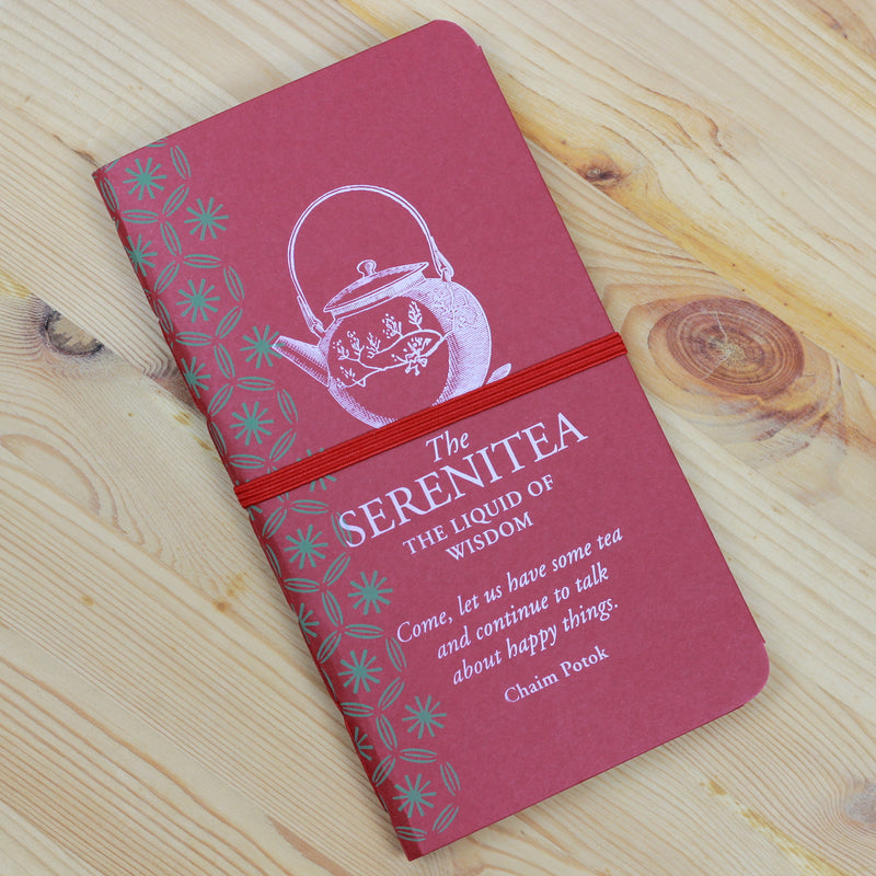 Lukis Conteng Tulis Notebook The Serenitea Maroon