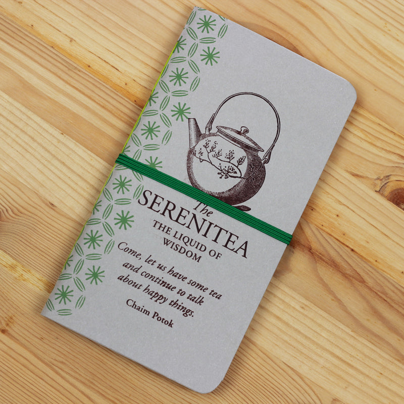 Lukis Conteng Tulis Notebook The Serenitea Light Grey