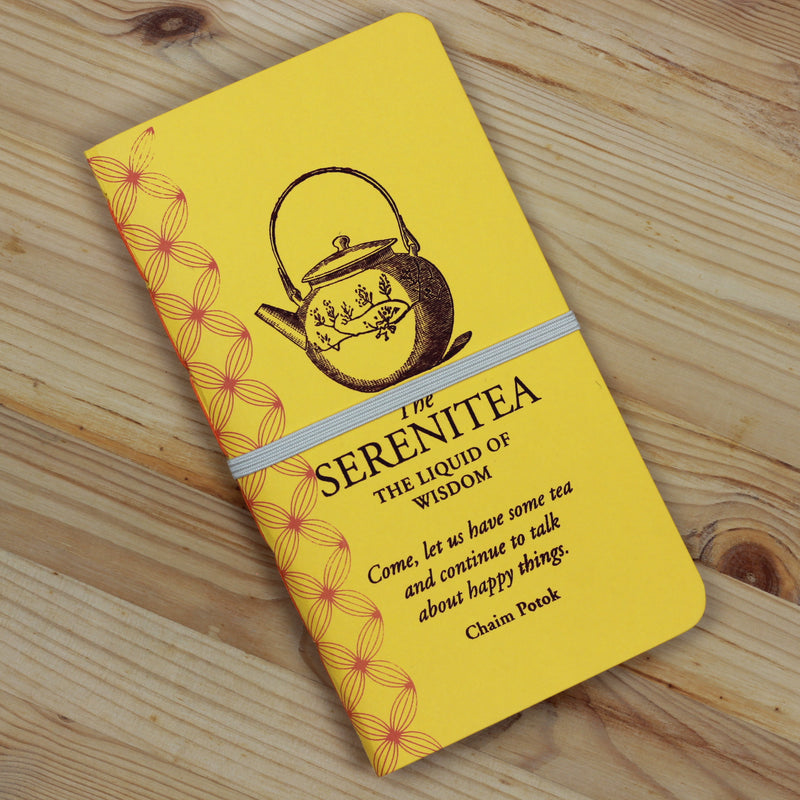 Lukis Conteng Tulis Notebook The Serenitea Bright Yellow