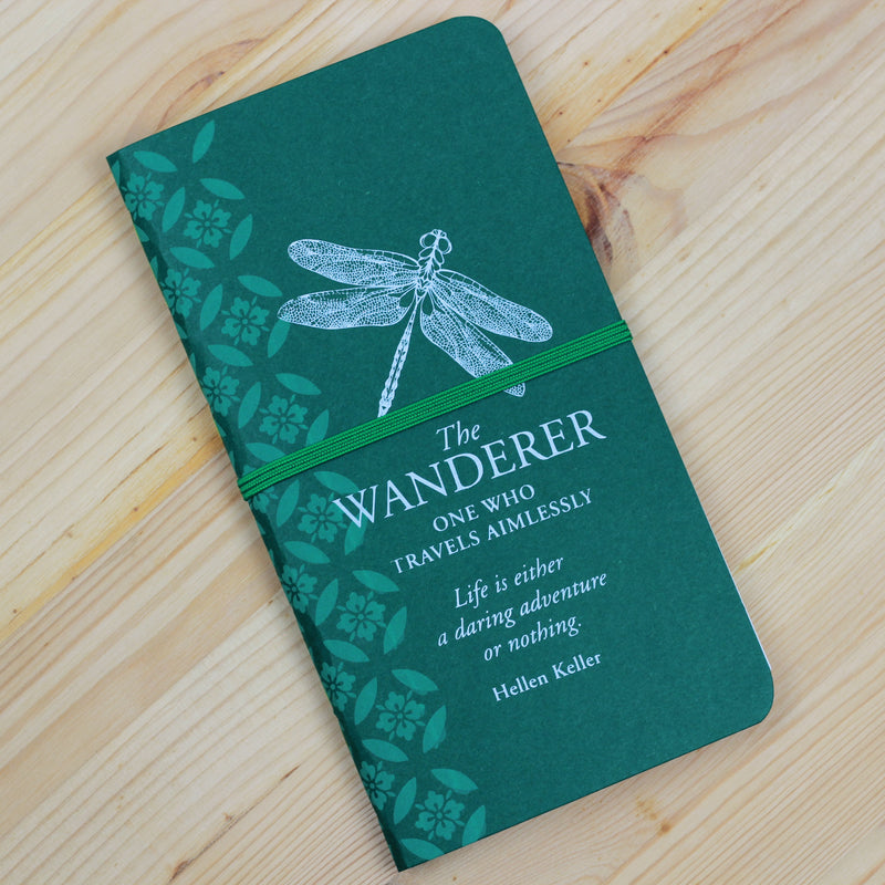 Lukis Conteng Tulis Notebook The Wanderer Green