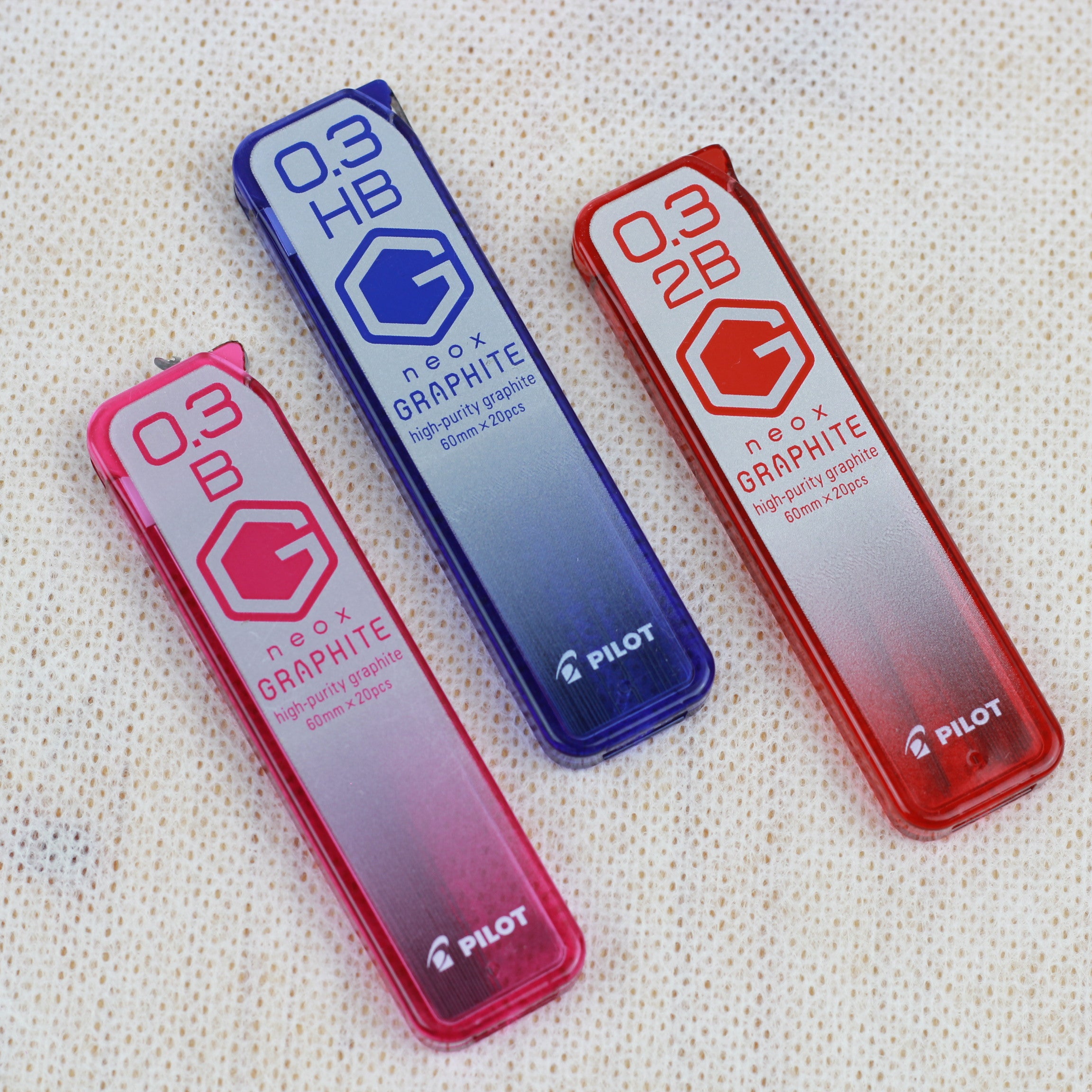 PILOT Pencil Lead 0.3 Neox Graphite