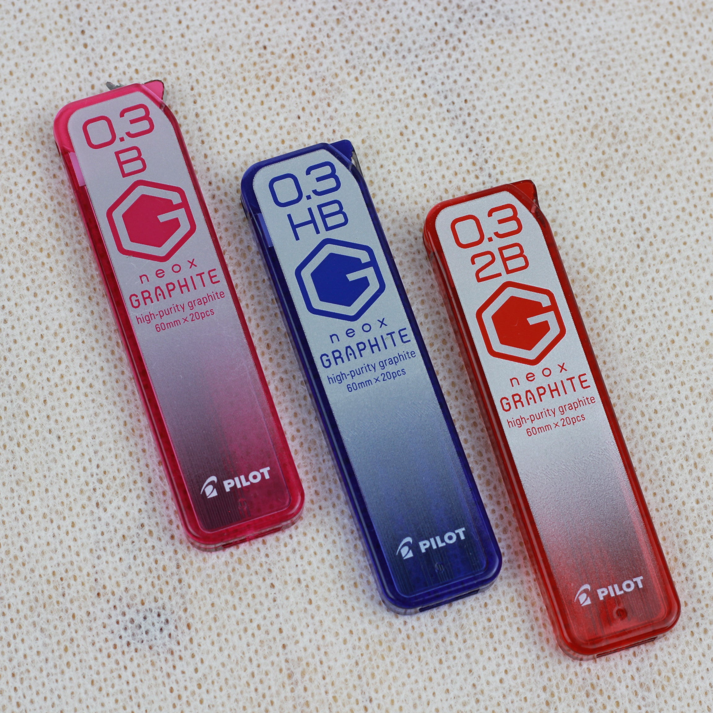 PILOT Pencil Lead 0.3 Neox Graphite