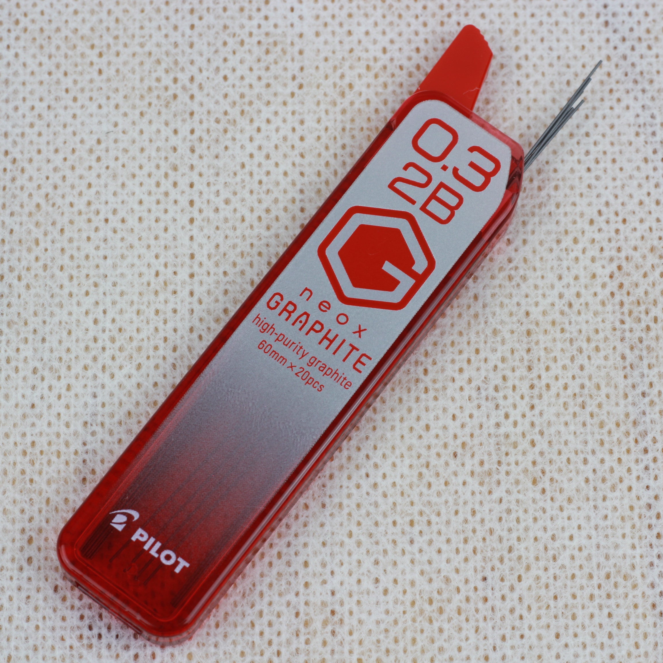 PILOT Pencil Lead 0.3 Neox Graphite