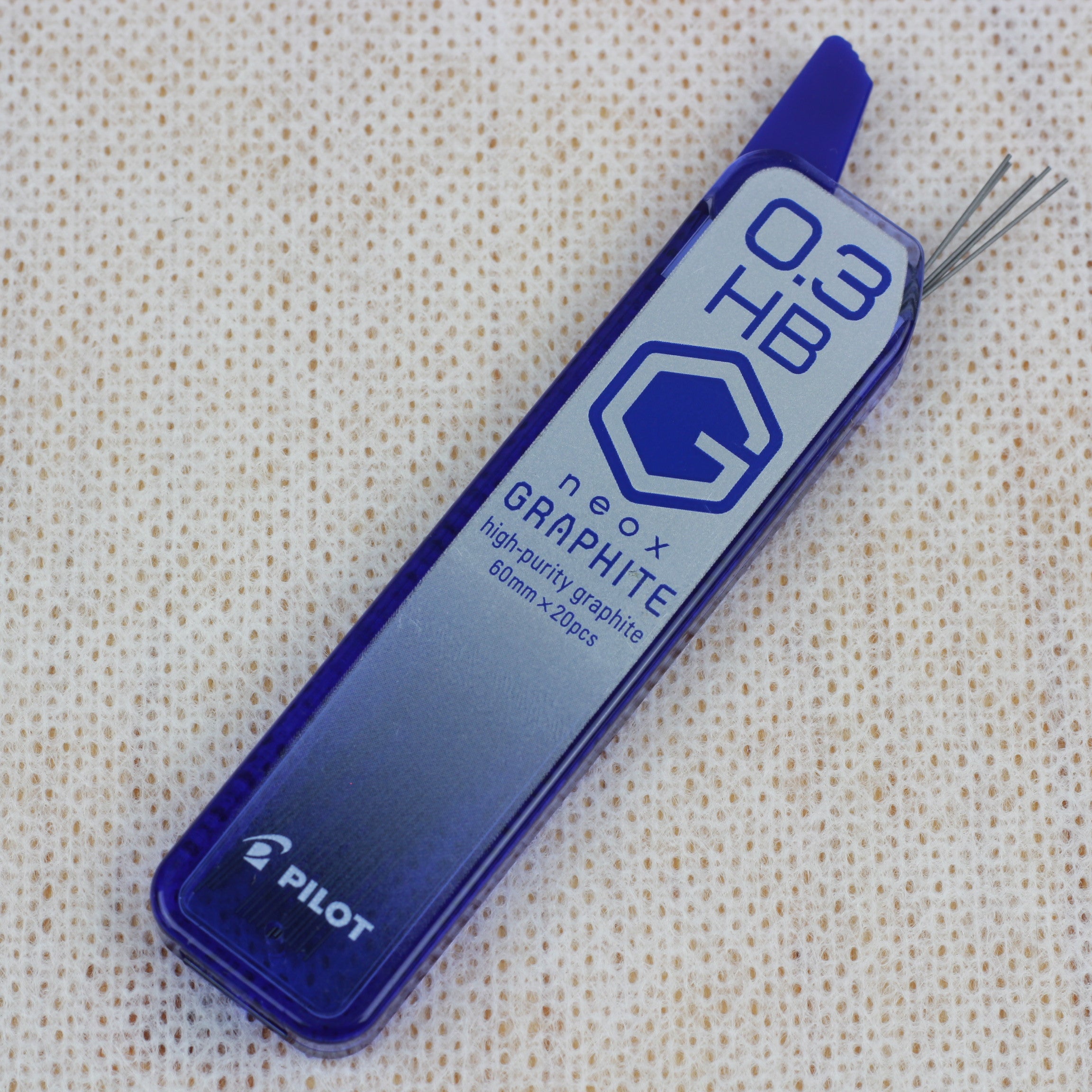 PILOT Pencil Lead 0.3 Neox Graphite