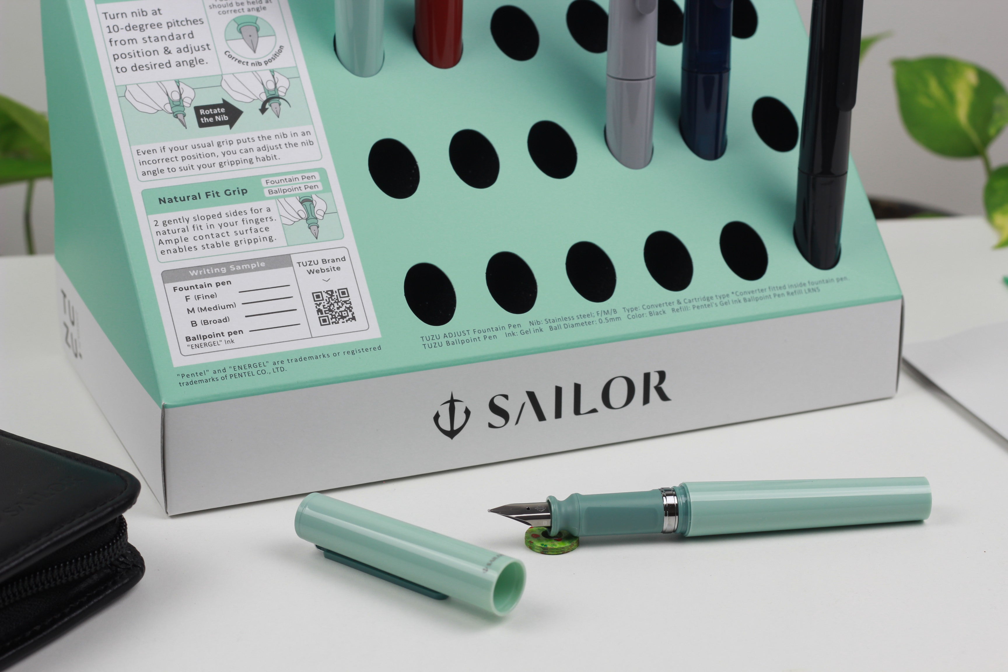 TUZU Adjust Fountain Pen Green B