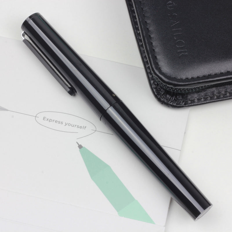 TUZU Adjust Fountain Pen Black M