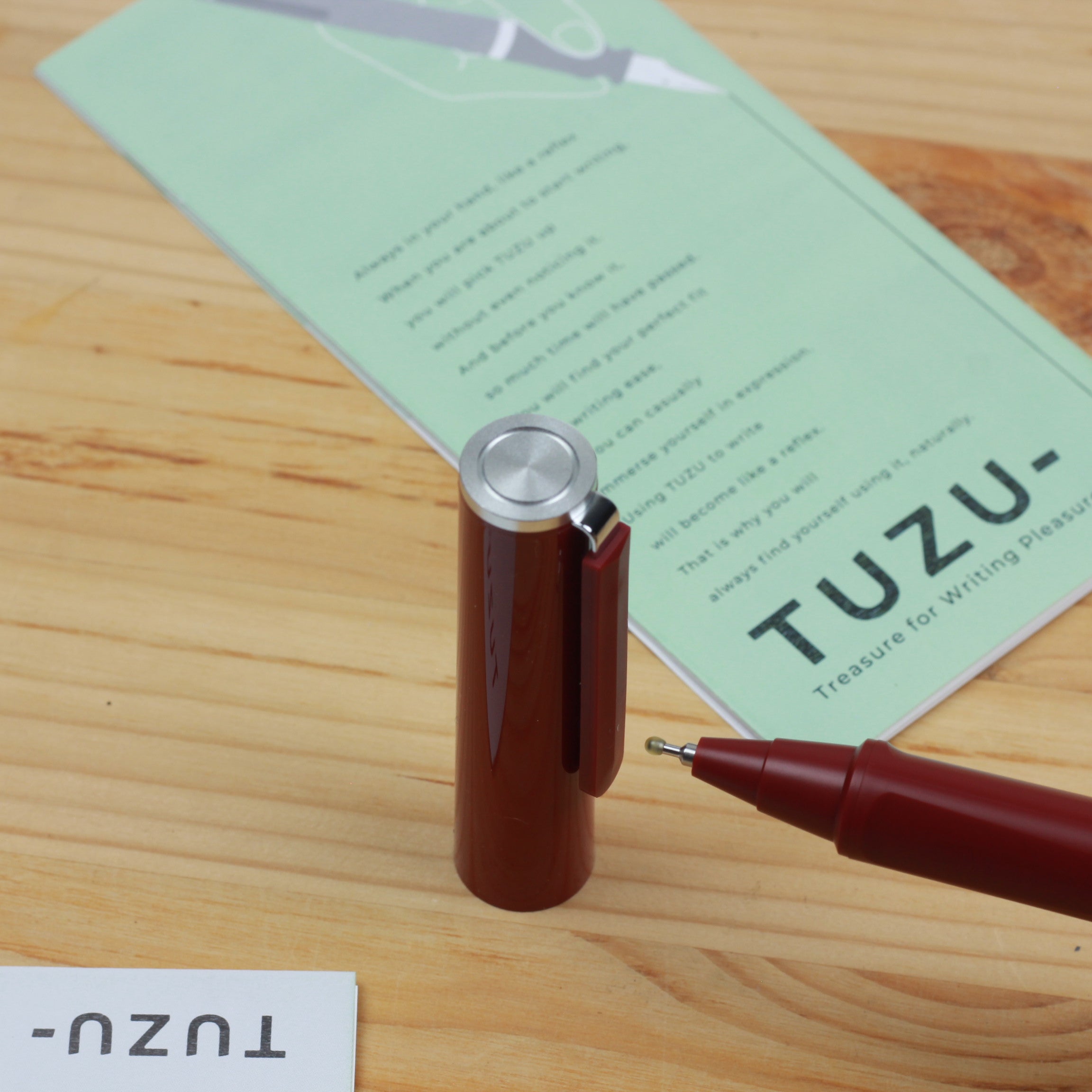 TUZU Adjust Ballpoint Pen Red
