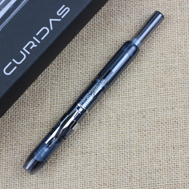 PLATINUM CURIDAS Fountain Pen + Gift Box : Graphite Smoke F