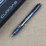 PLATINUM CURIDAS Fountain Pen + Gift Box : Graphite Smoke F