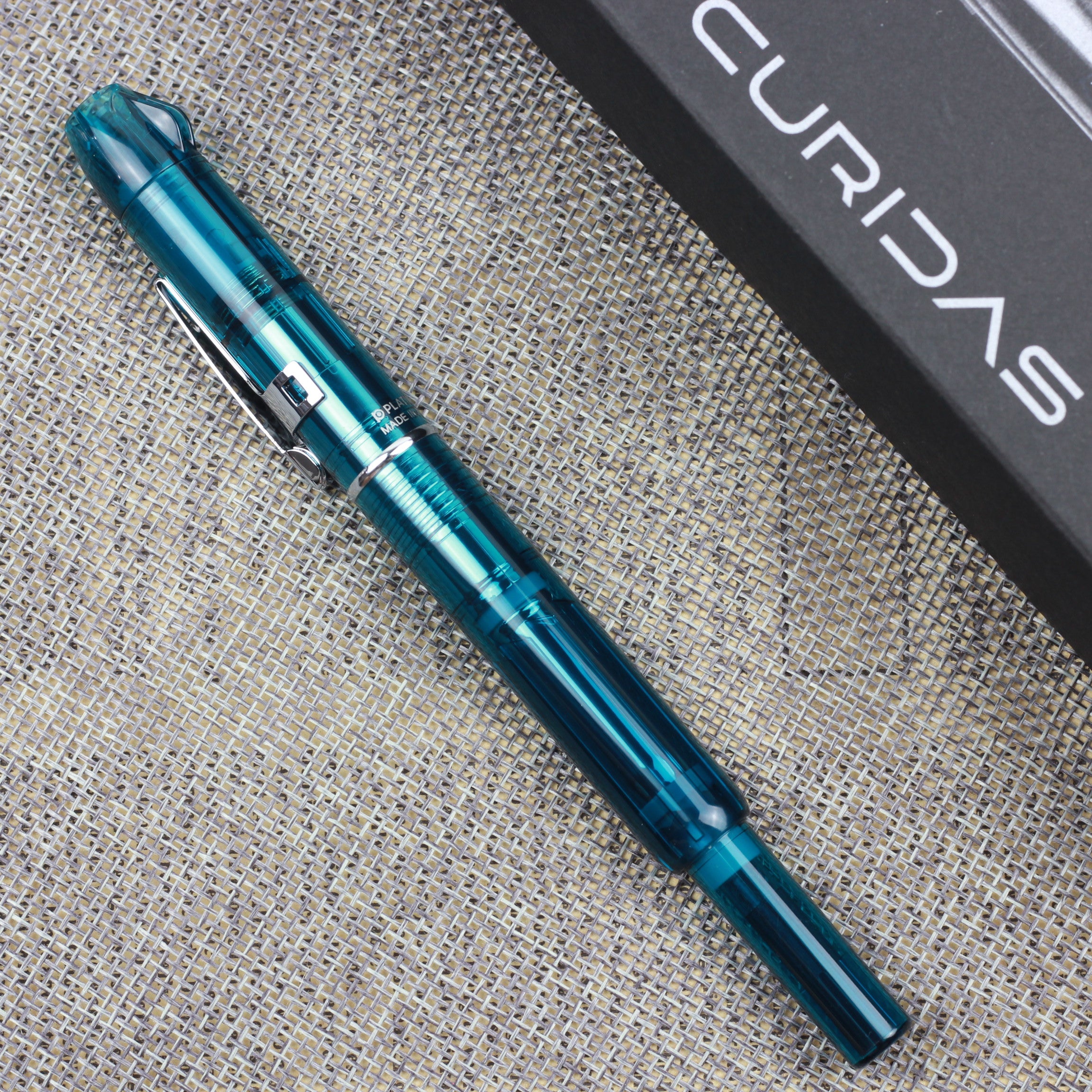PLATINUM CURIDAS Fountain Pen + Gift Box : Urban Green F