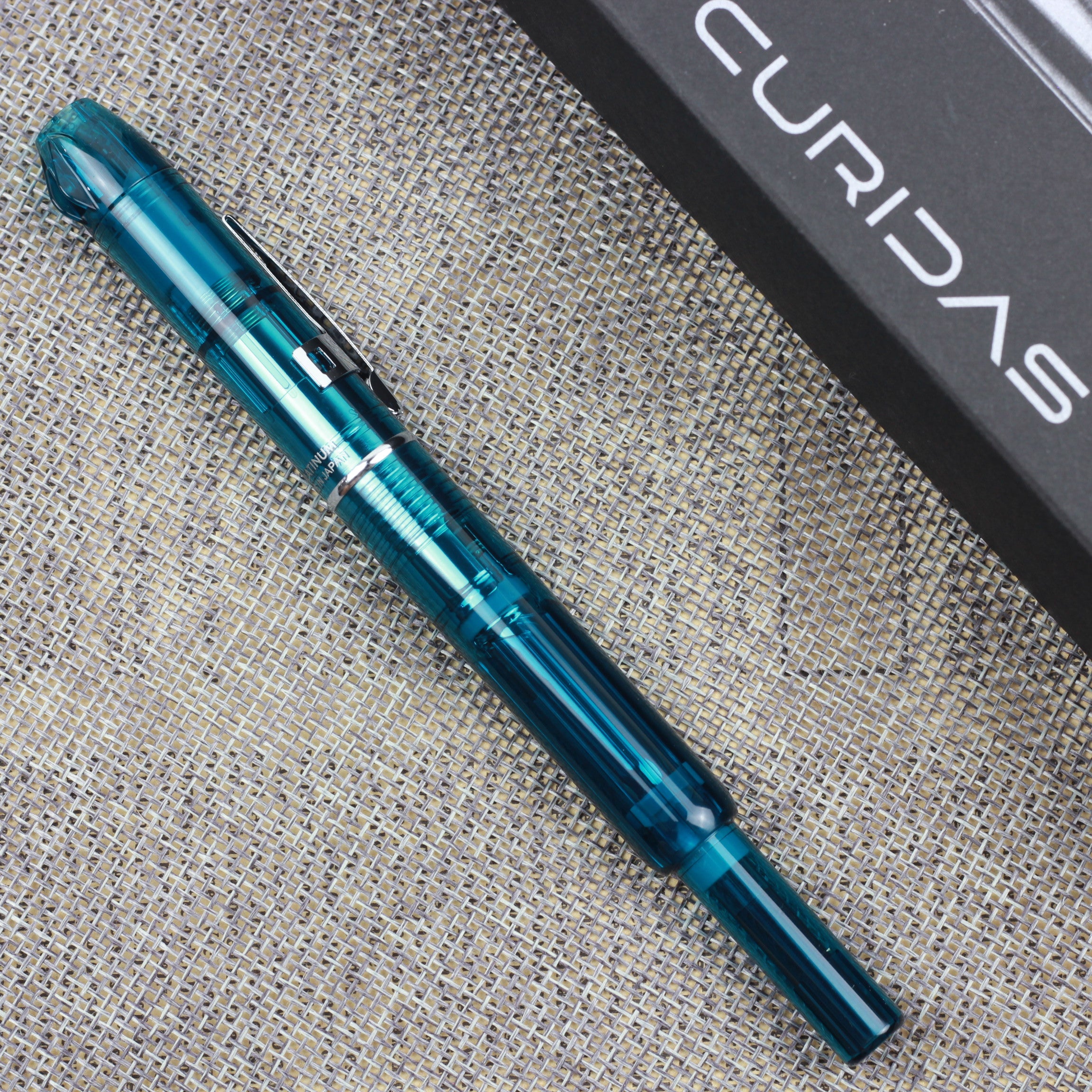 PLATINUM CURIDAS Fountain Pen + Gift Box : Urban Green F