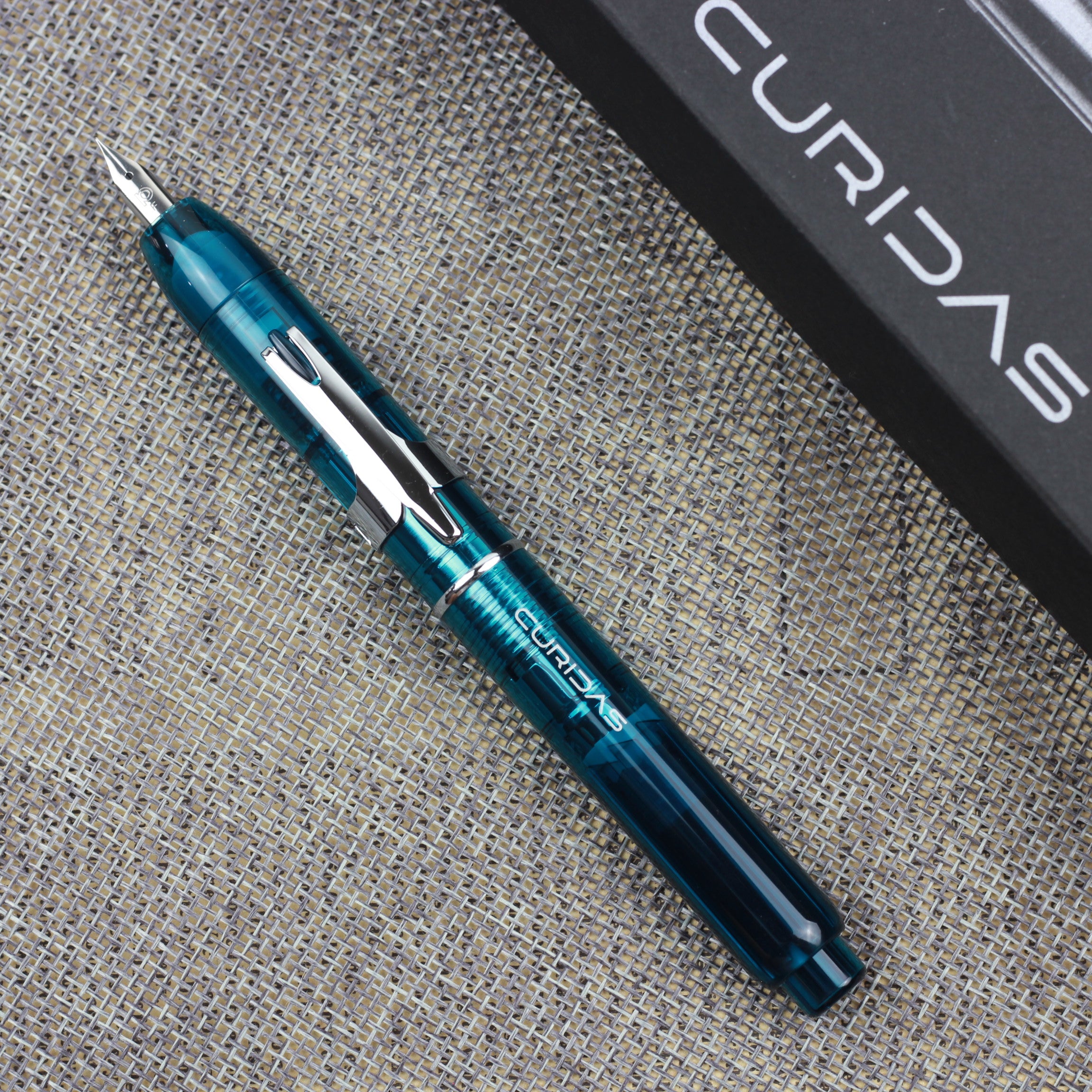 PLATINUM CURIDAS Fountain Pen + Gift Box : Urban Green F