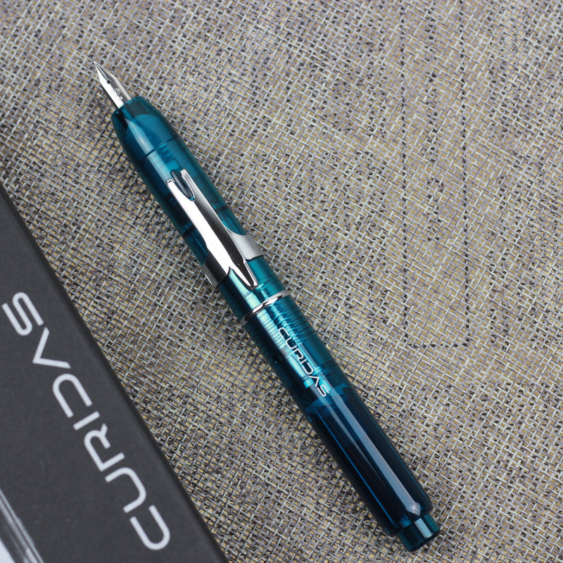 PLATINUM CURIDAS Fountain Pen + Gift Box : Urban Green M