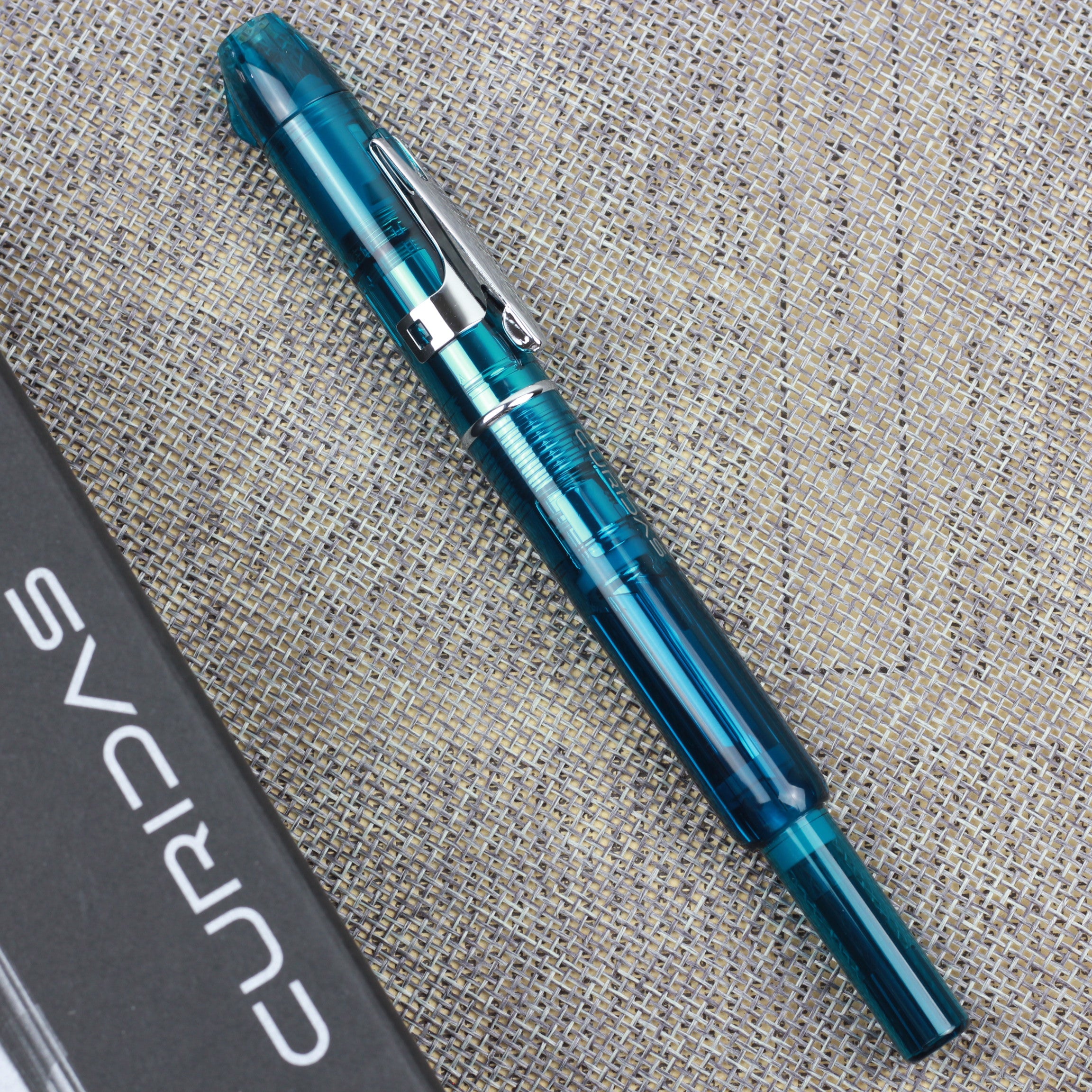 PLATINUM CURIDAS Fountain Pen + Gift Box : Urban Green M