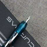 PLATINUM CURIDAS Fountain Pen + Gift Box : Urban Green M