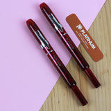 PLATINUM CURIDAS Fountain Pen + Gift Box : Gran Red F