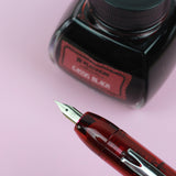 PLATINUM CURIDAS Fountain Pen + Gift Box : Gran Red F