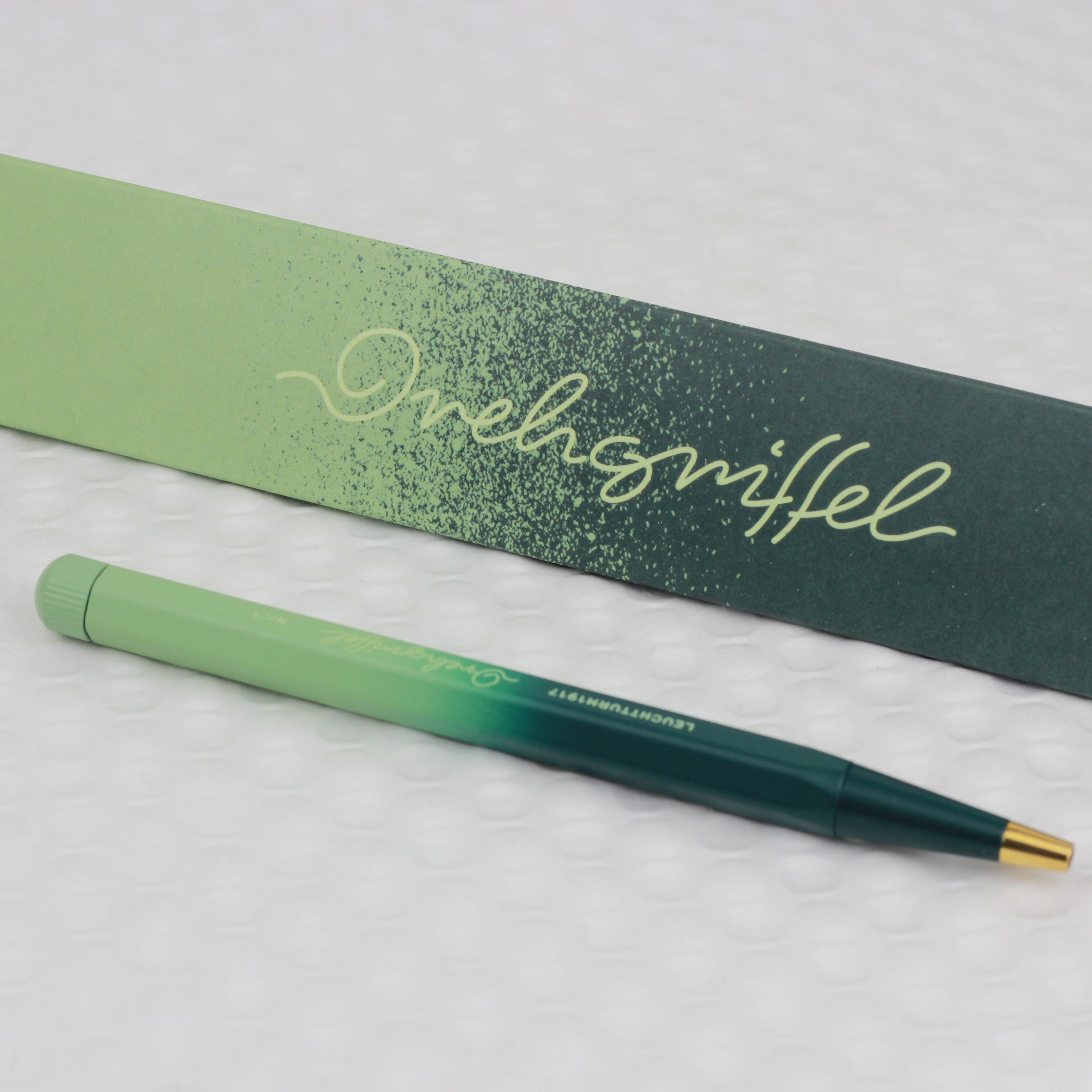 L.1917 Drehgriffel Nr.1 Gradient Edition Ballpoint Forest Green+Sage