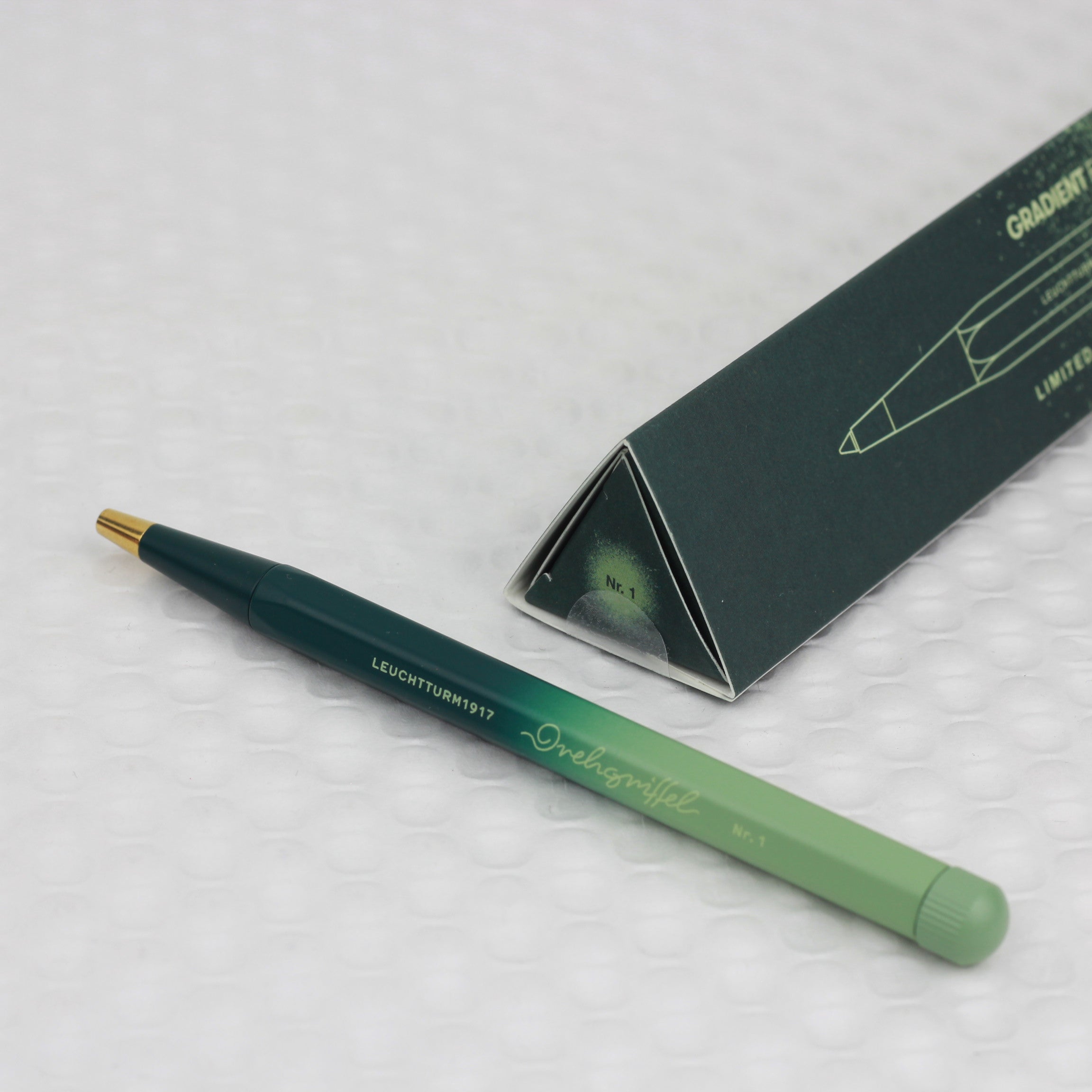 L.1917 Drehgriffel Nr.1 Gradient Edition Ballpoint Forest Green+Sage
