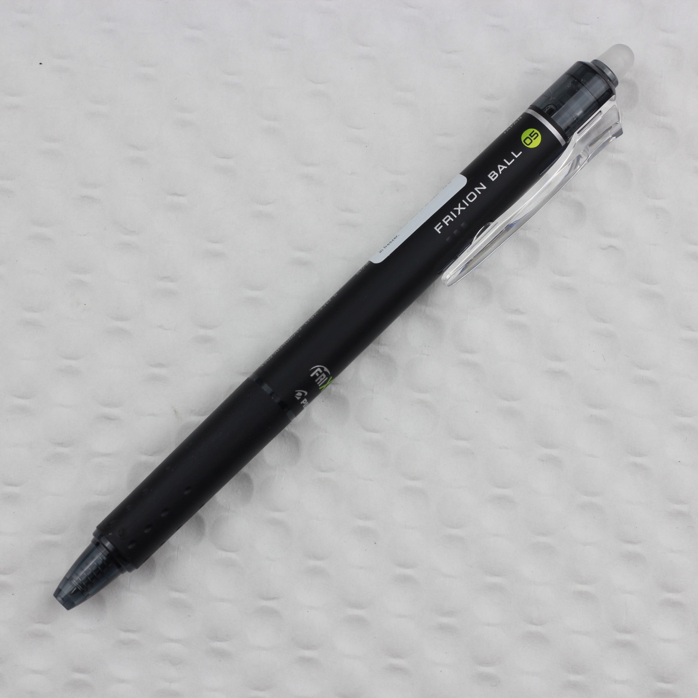 PILOT Frixion Gel Ink Erasable Ball Pen 0.5 Black