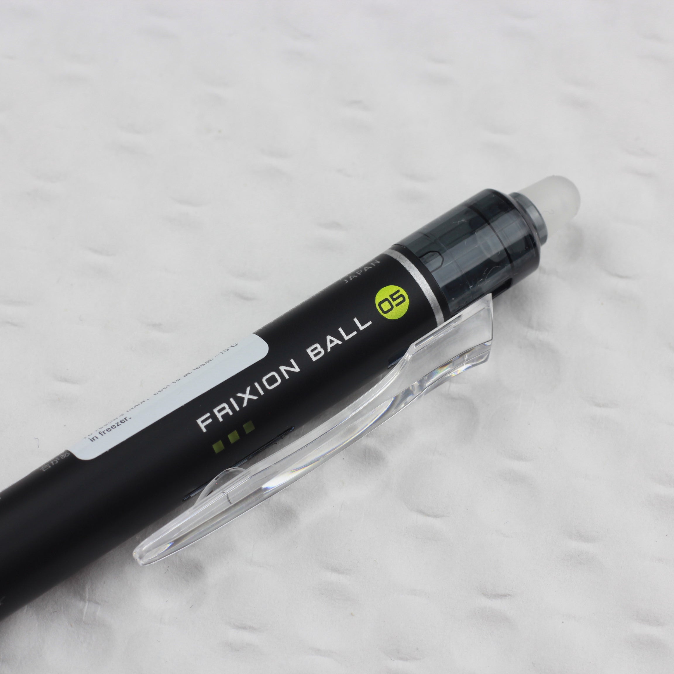 PILOT Frixion Gel Ink Erasable Ball Pen 0.5 Black