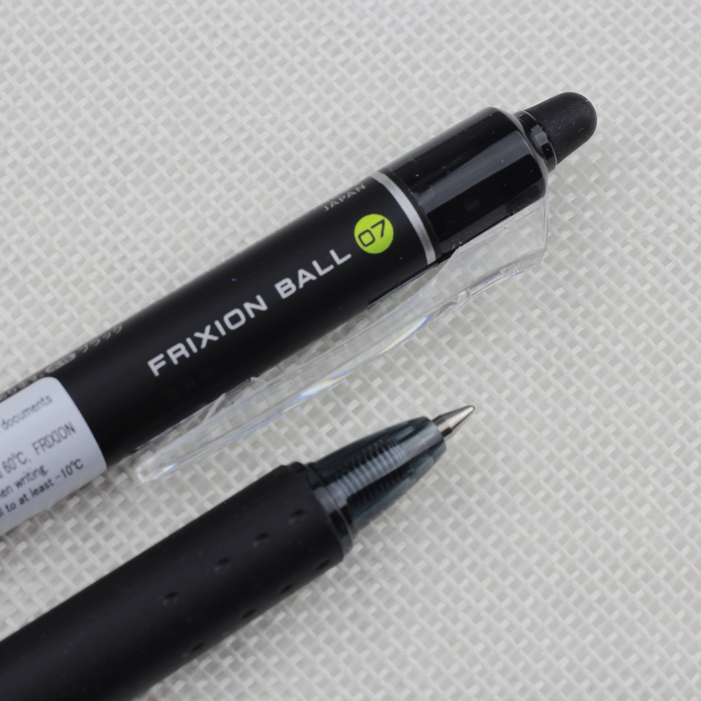 PILOT Frixion Gel Ink Erasable Ball Pen 0.7 Black