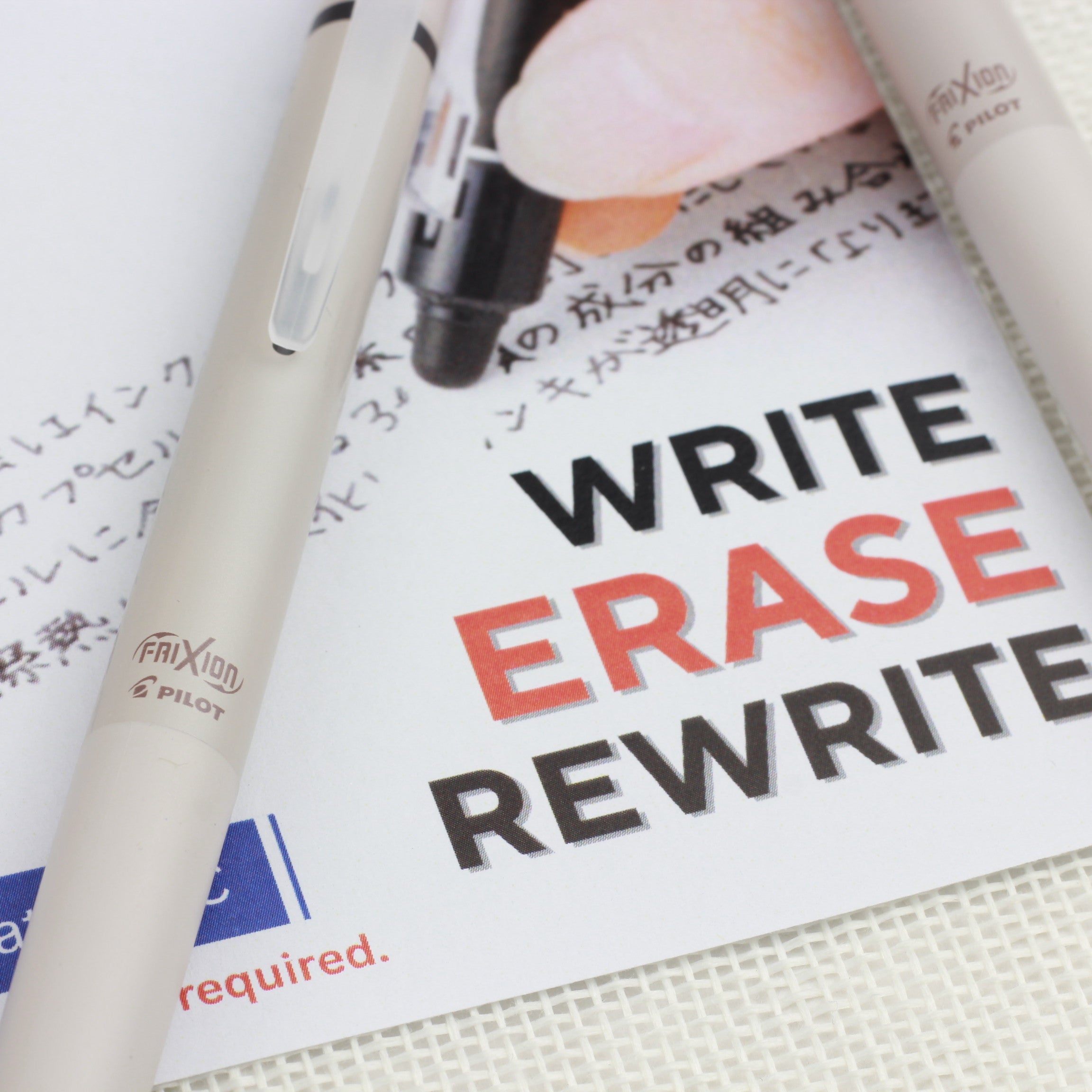 PILOT FriXion Waai Erasable Gel Pen 0.5 Black