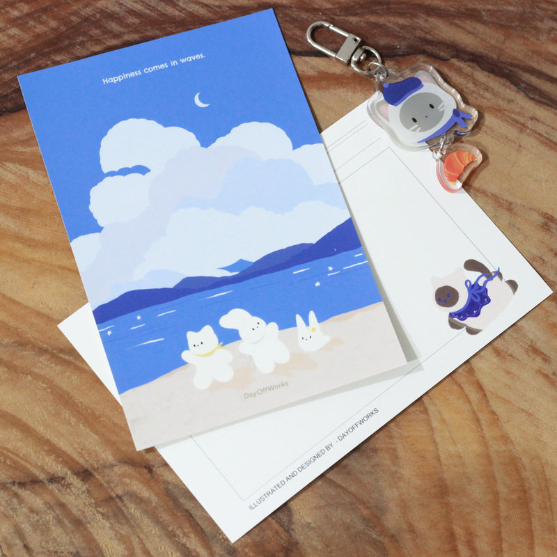 DOW Postcard Happiness comes in waves