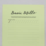 Brush Lettering Practice Sheets-New Edition