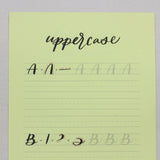 Brush Lettering Practice Sheets-New Edition
