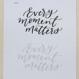 Brush Lettering Practice Sheets-New Edition
