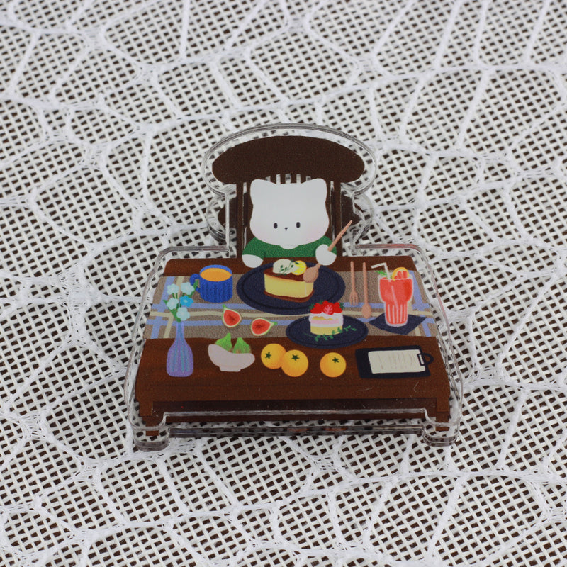 DOW Acrylic Clip Dessert