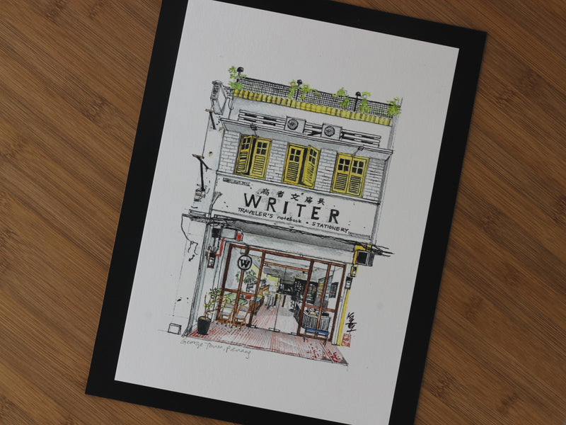 LORONGANDLANE A4 Print WRITER Campbell