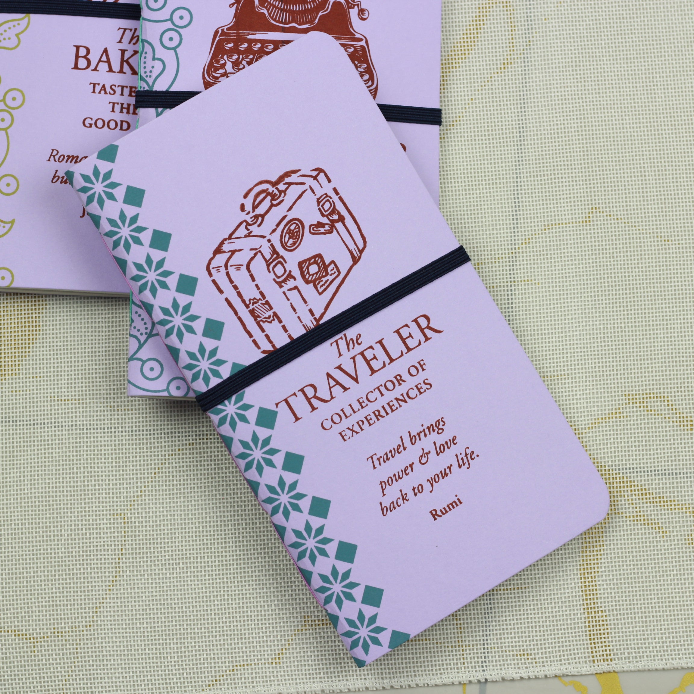 LCT Notebook The Traveler Pastel Purple