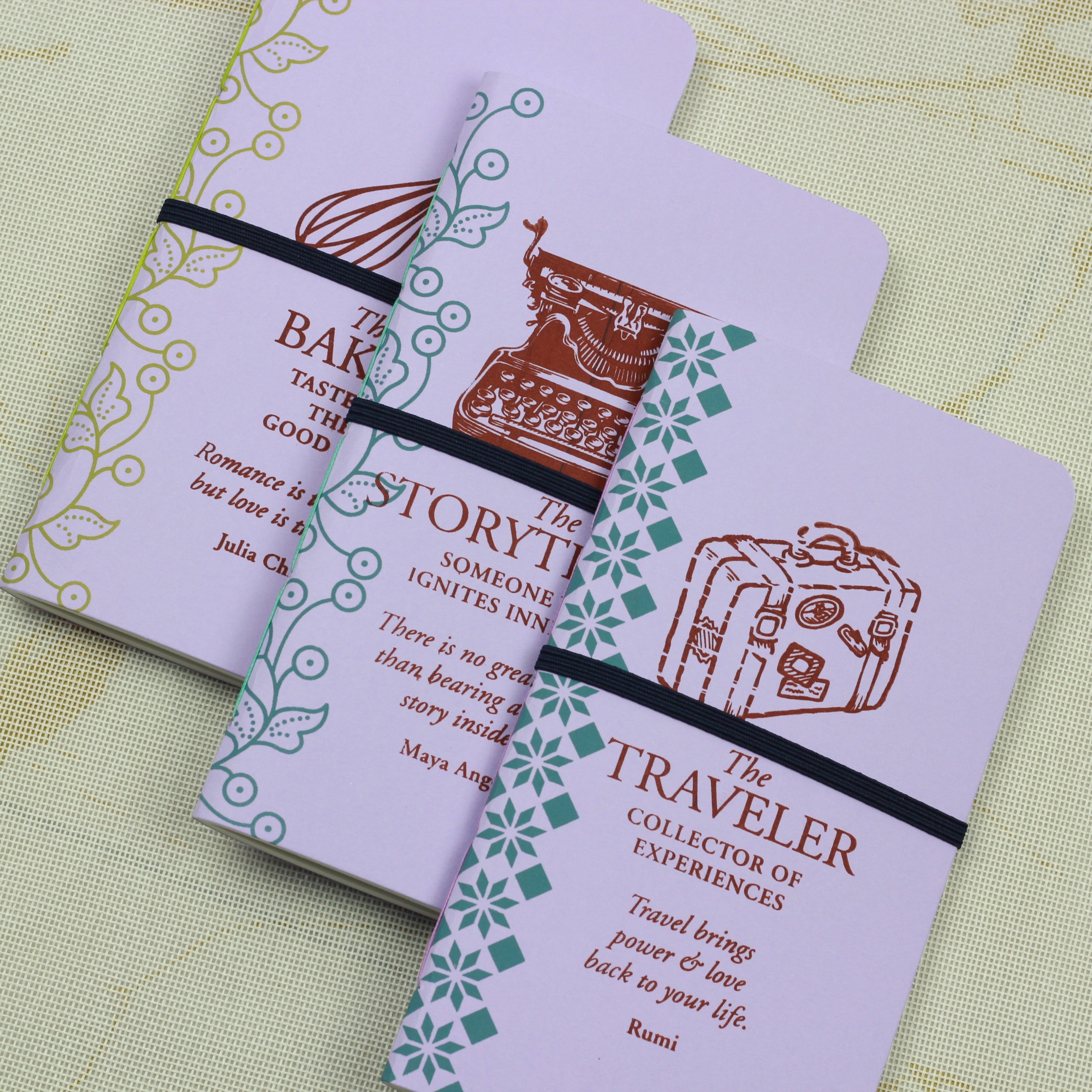 LCT Notebook The Traveler Pastel Purple