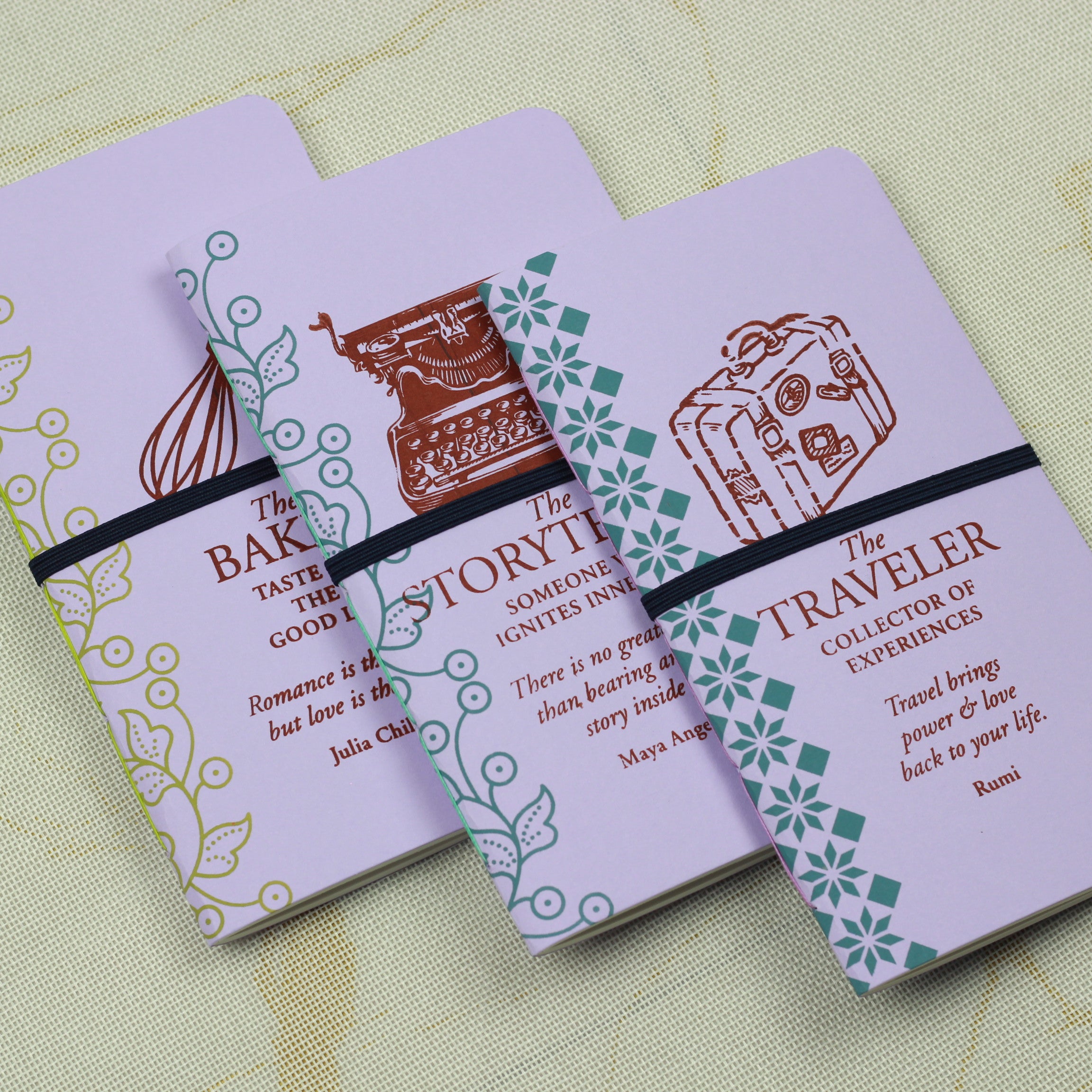 LCT Notebook The Traveler Pastel Purple