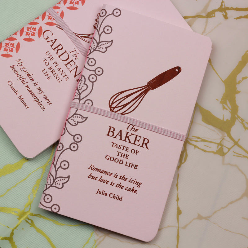 LCT Notebook The Baker Pastel Pink
