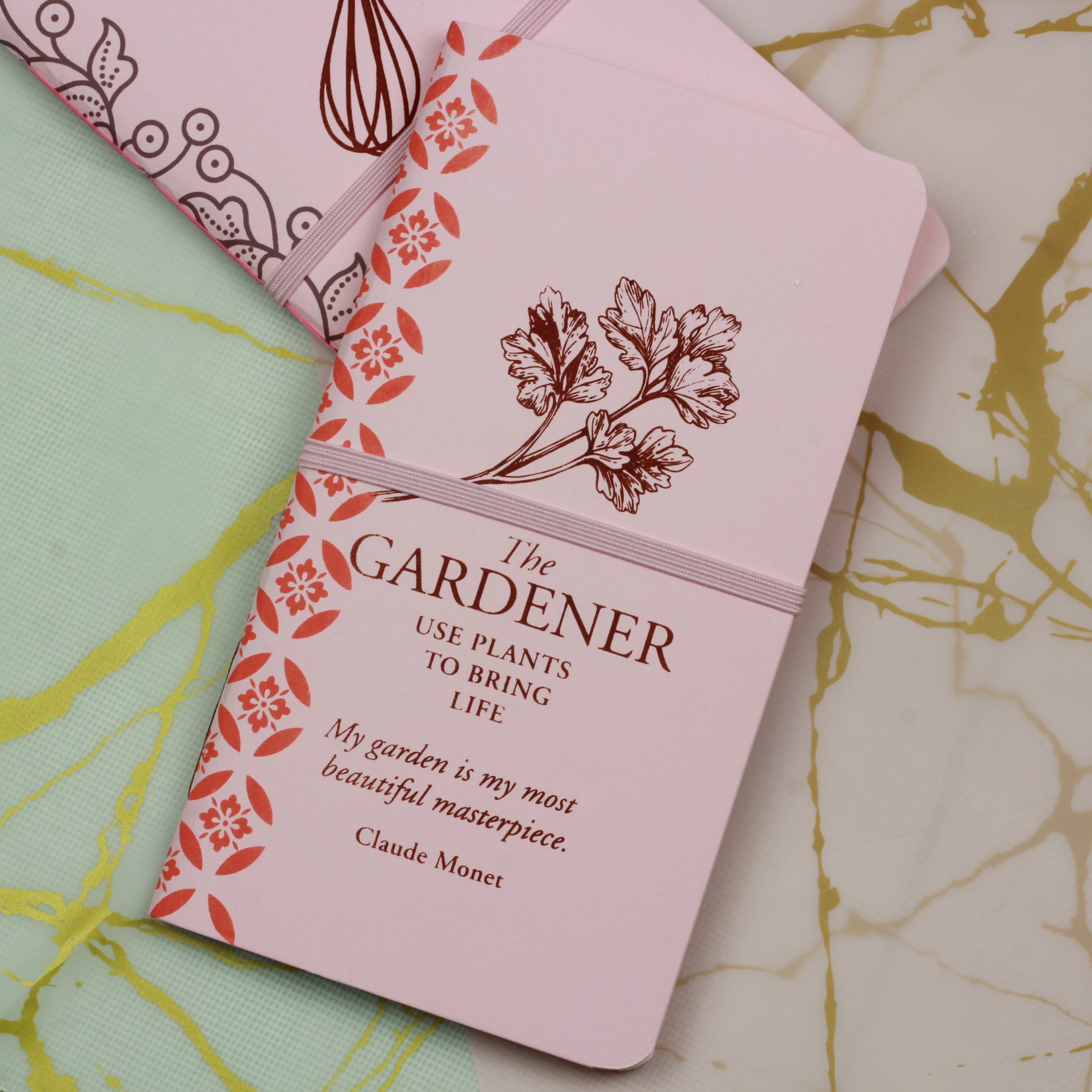 LCT Notebook The Gardener Pastel Pink
