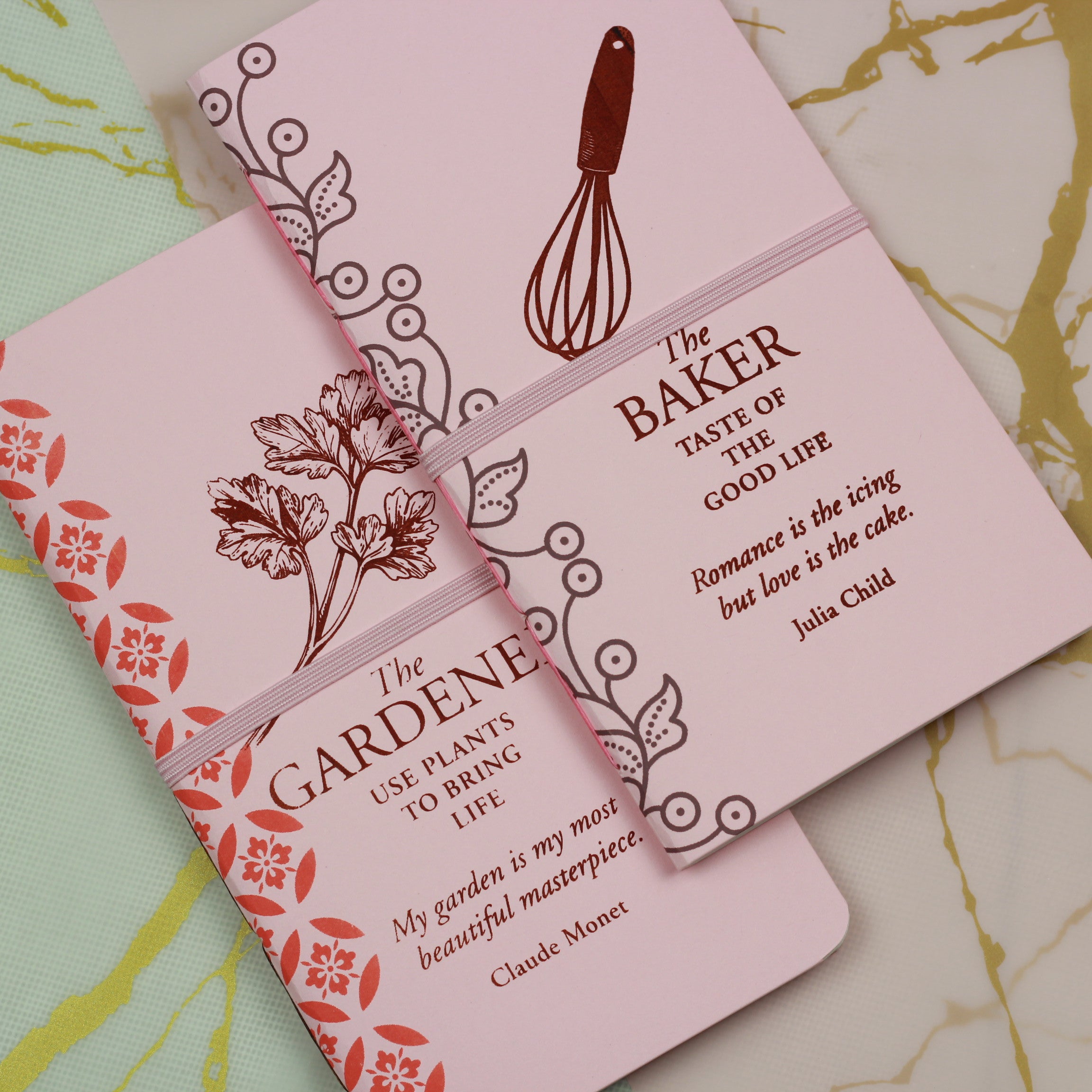 LCT Notebook The Gardener Pastel Pink