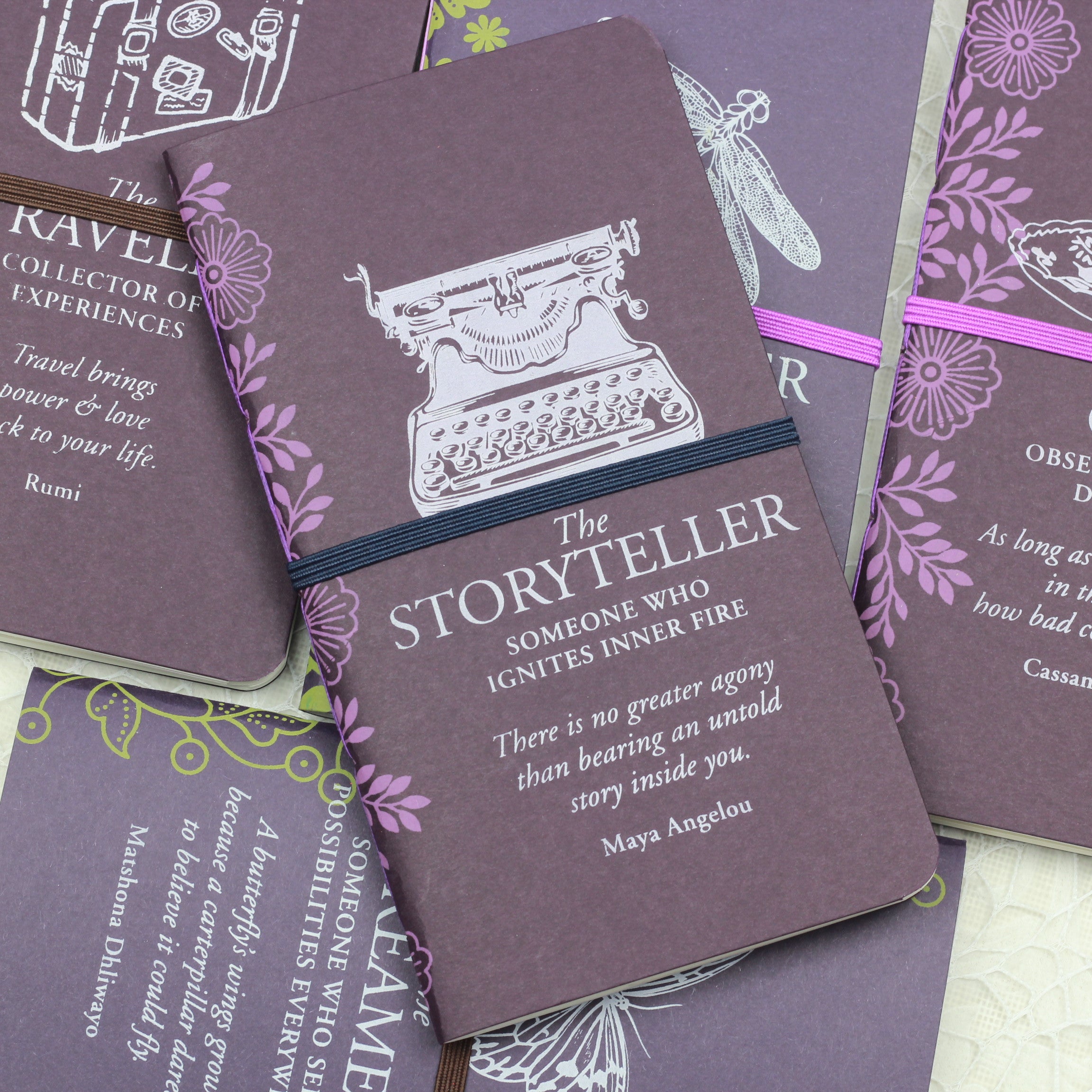 LCT Notebook The StoryTeller Dark Purple