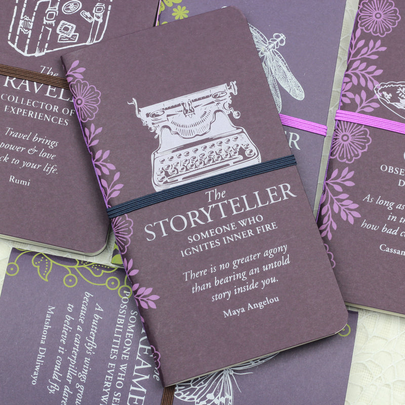 LCT Notebook The StoryTeller Dark Purple