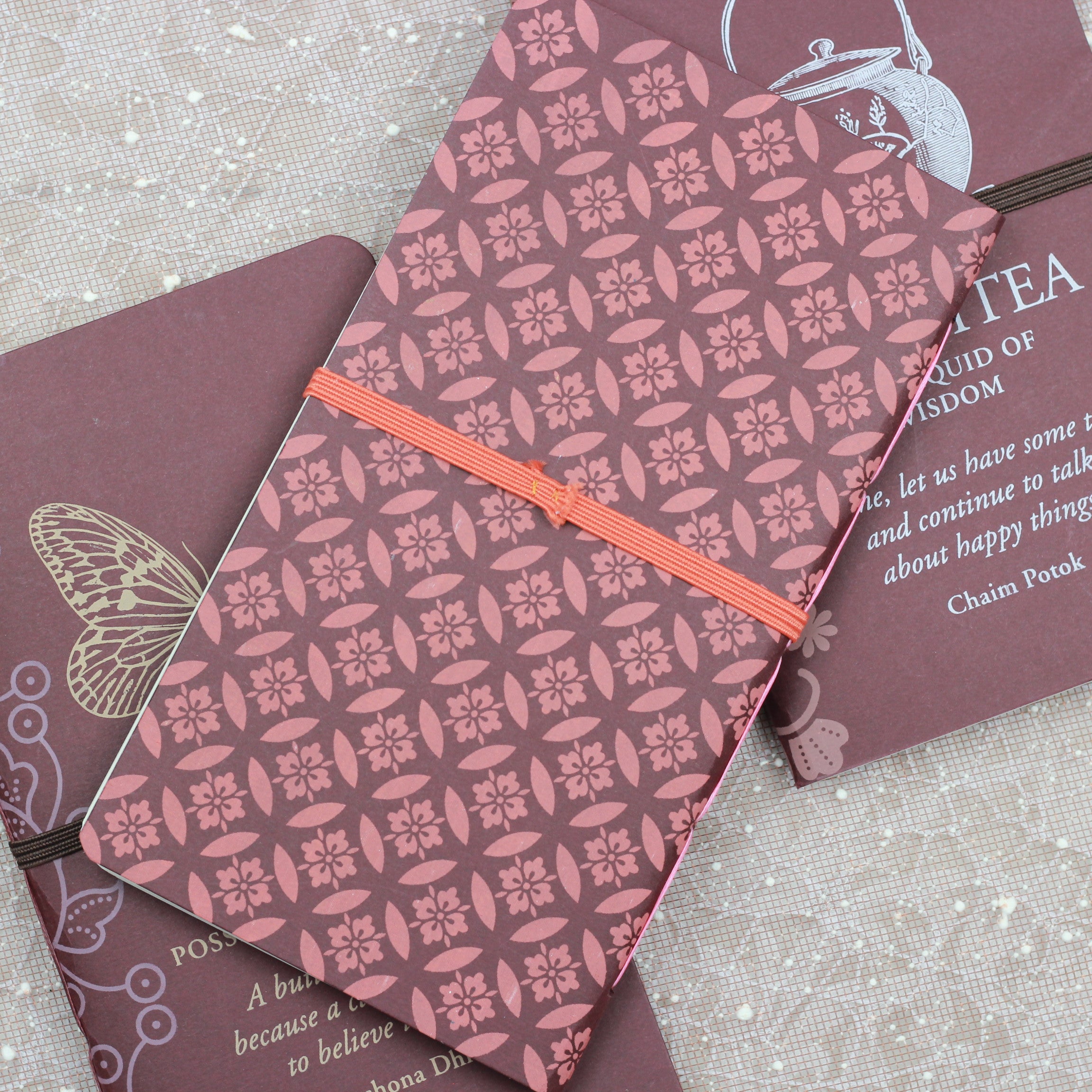 LCT Notebook The Wanderer Wine Red