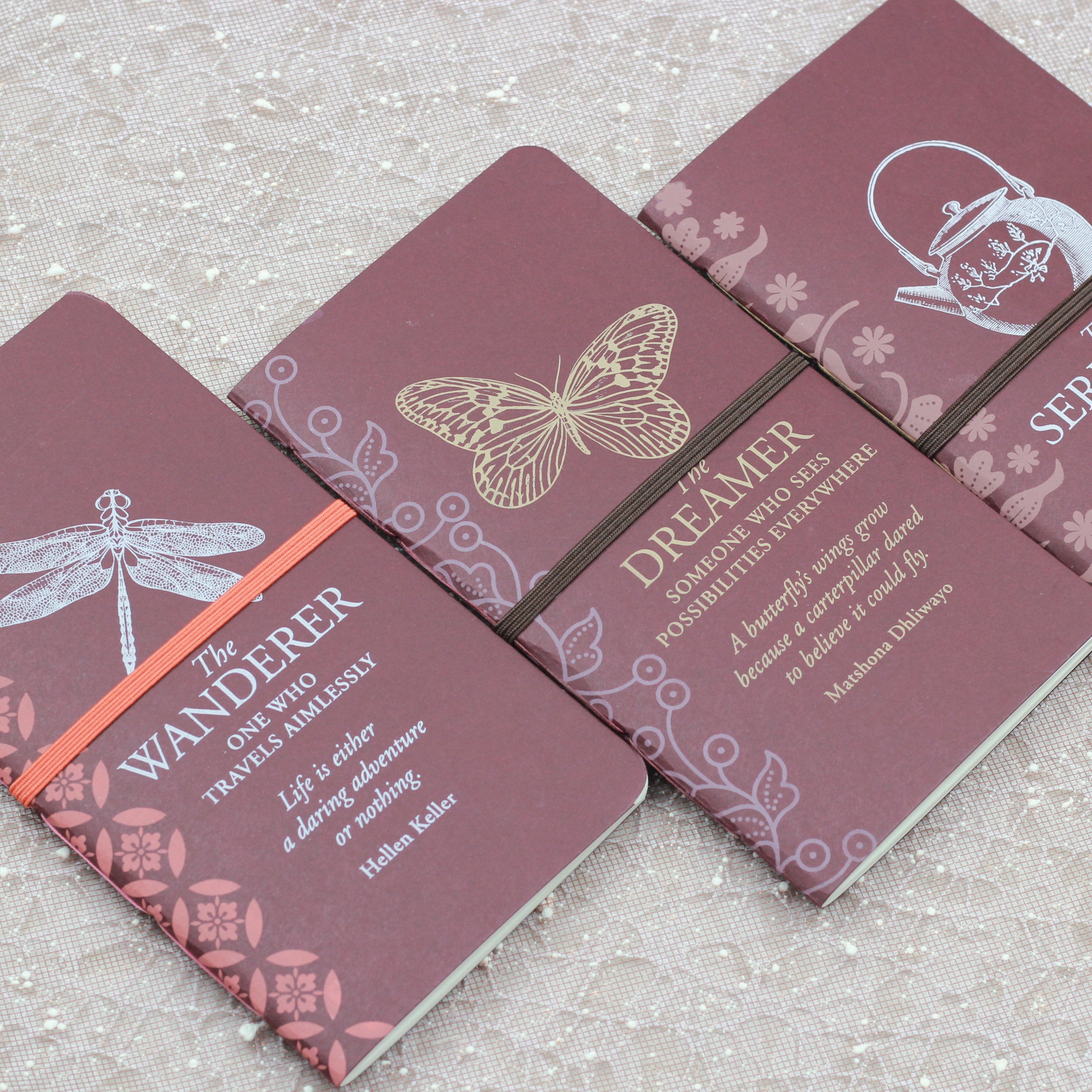 LCT Notebook The Serenitea Wine Red