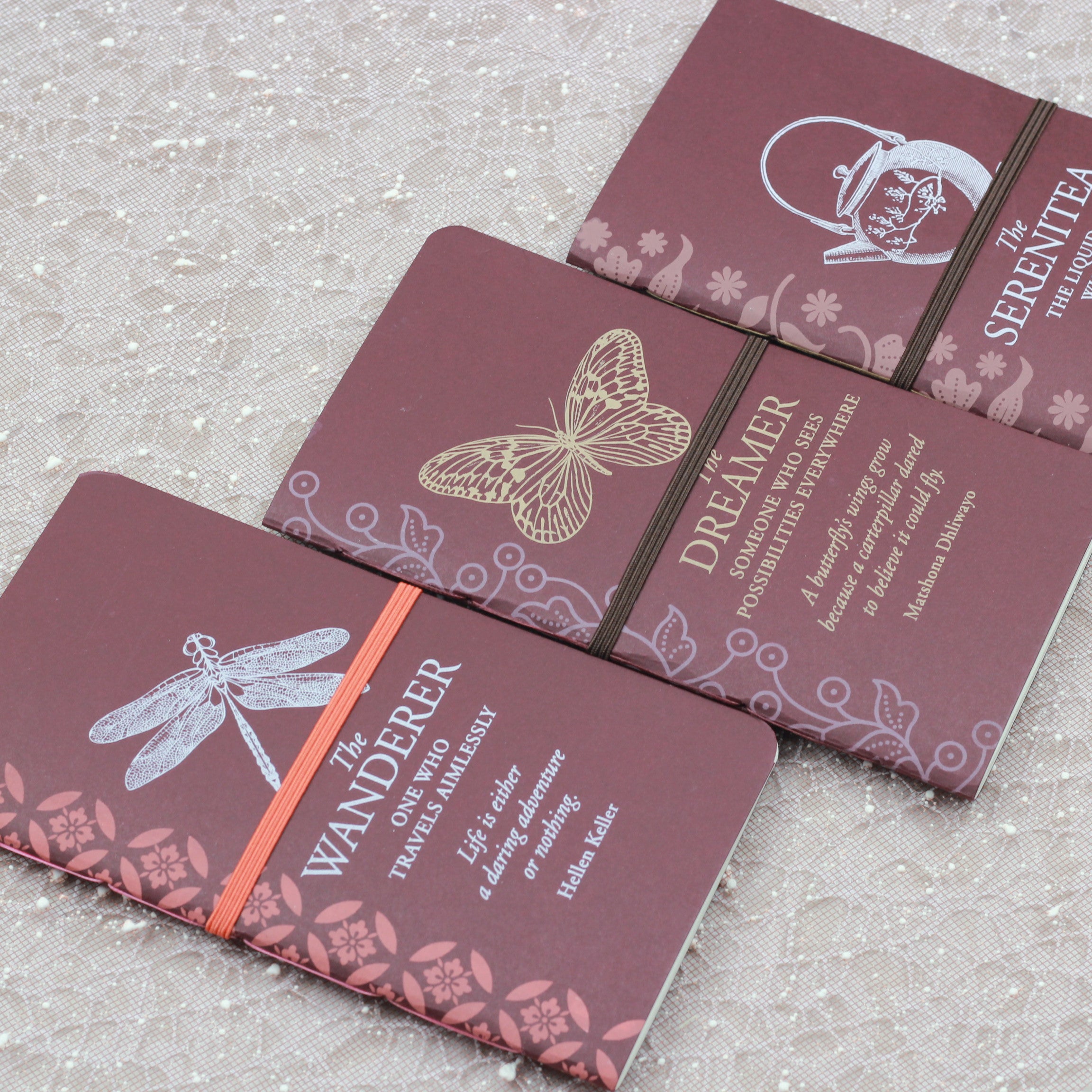 LCT Notebook The Serenitea Wine Red