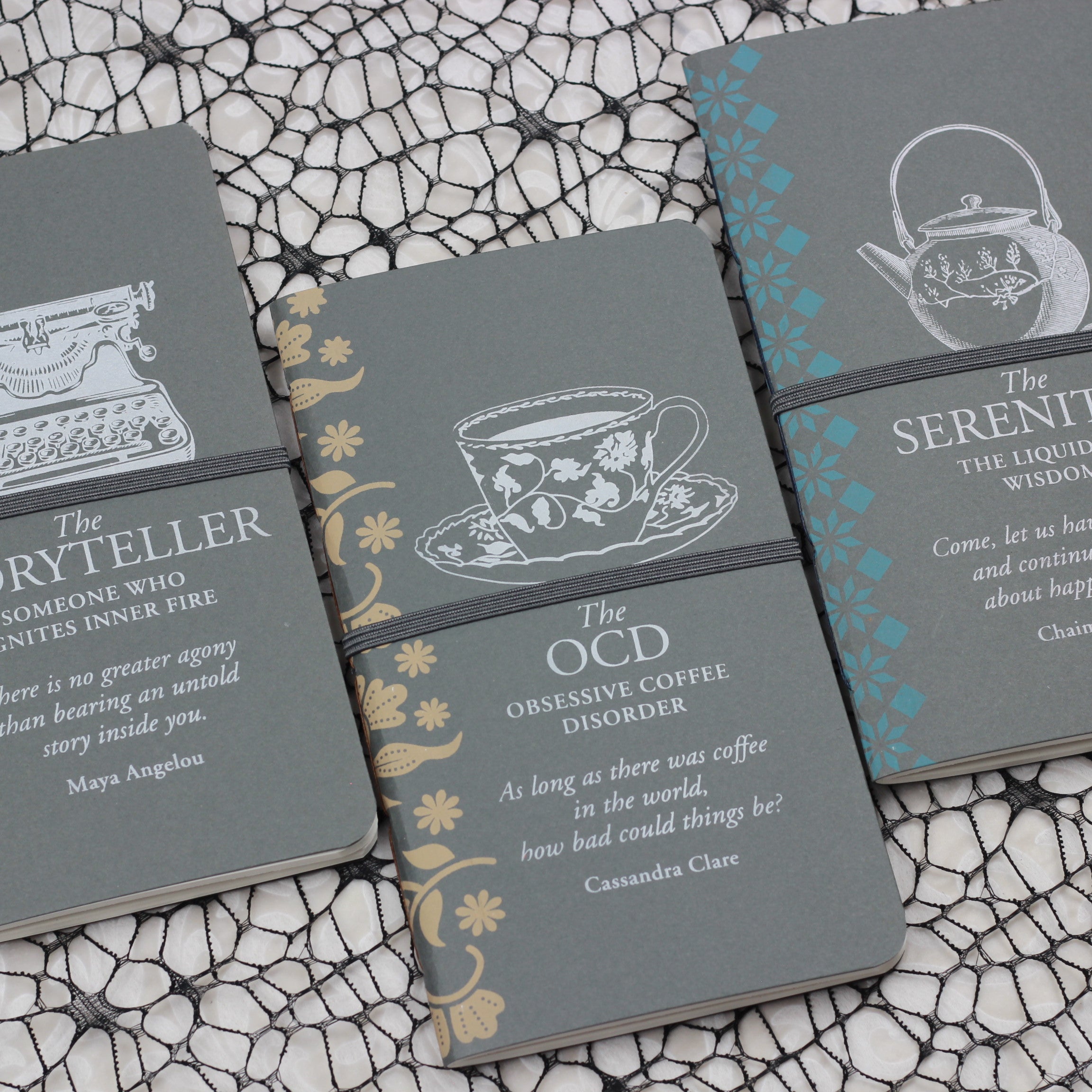 LCT Notebook The StoryTeller Dim Grey