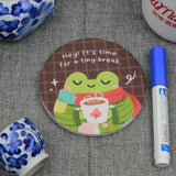 PANDA YOONG Frog Ceramic Coaster