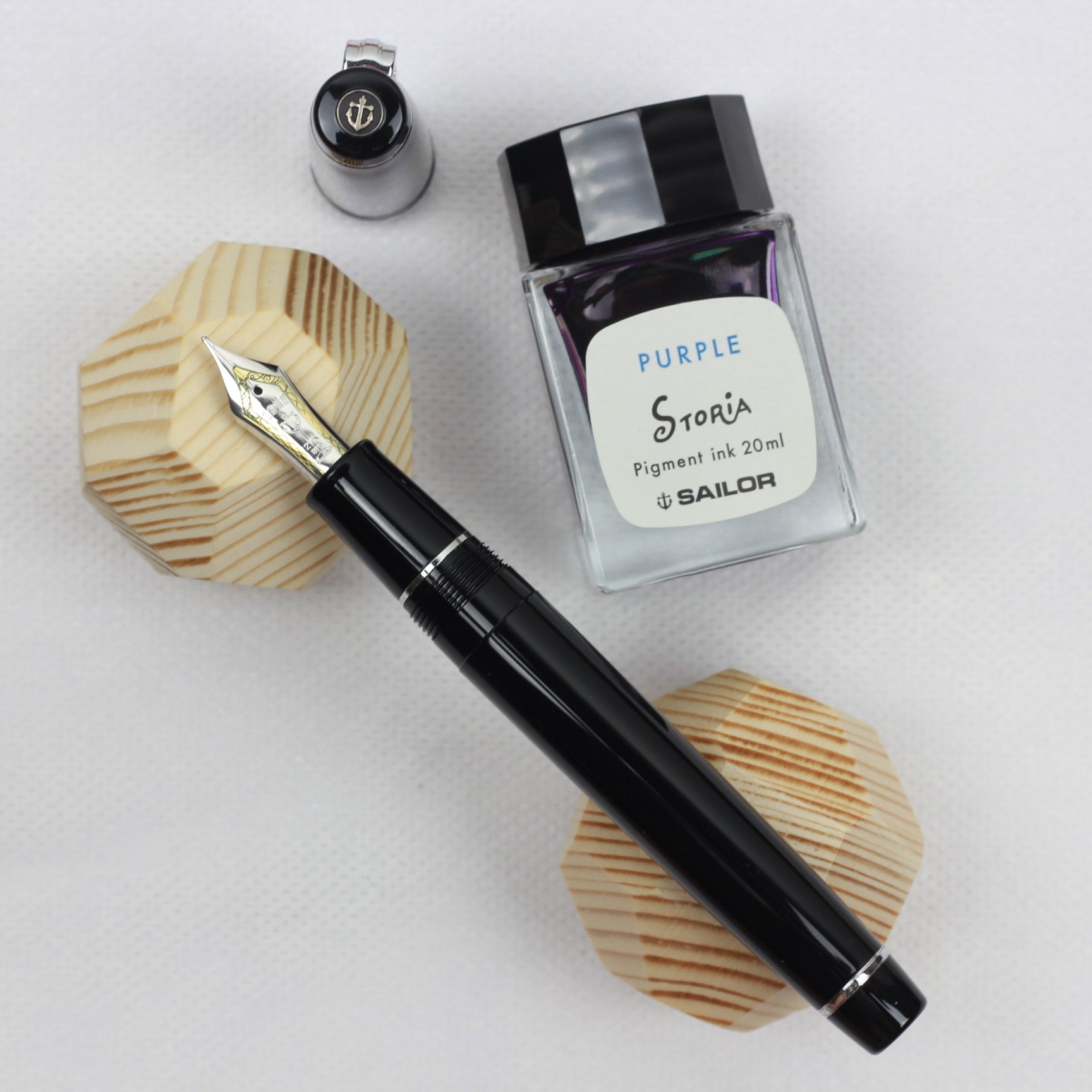 SAILOR Professional Gear Black F.Pen GT 21K