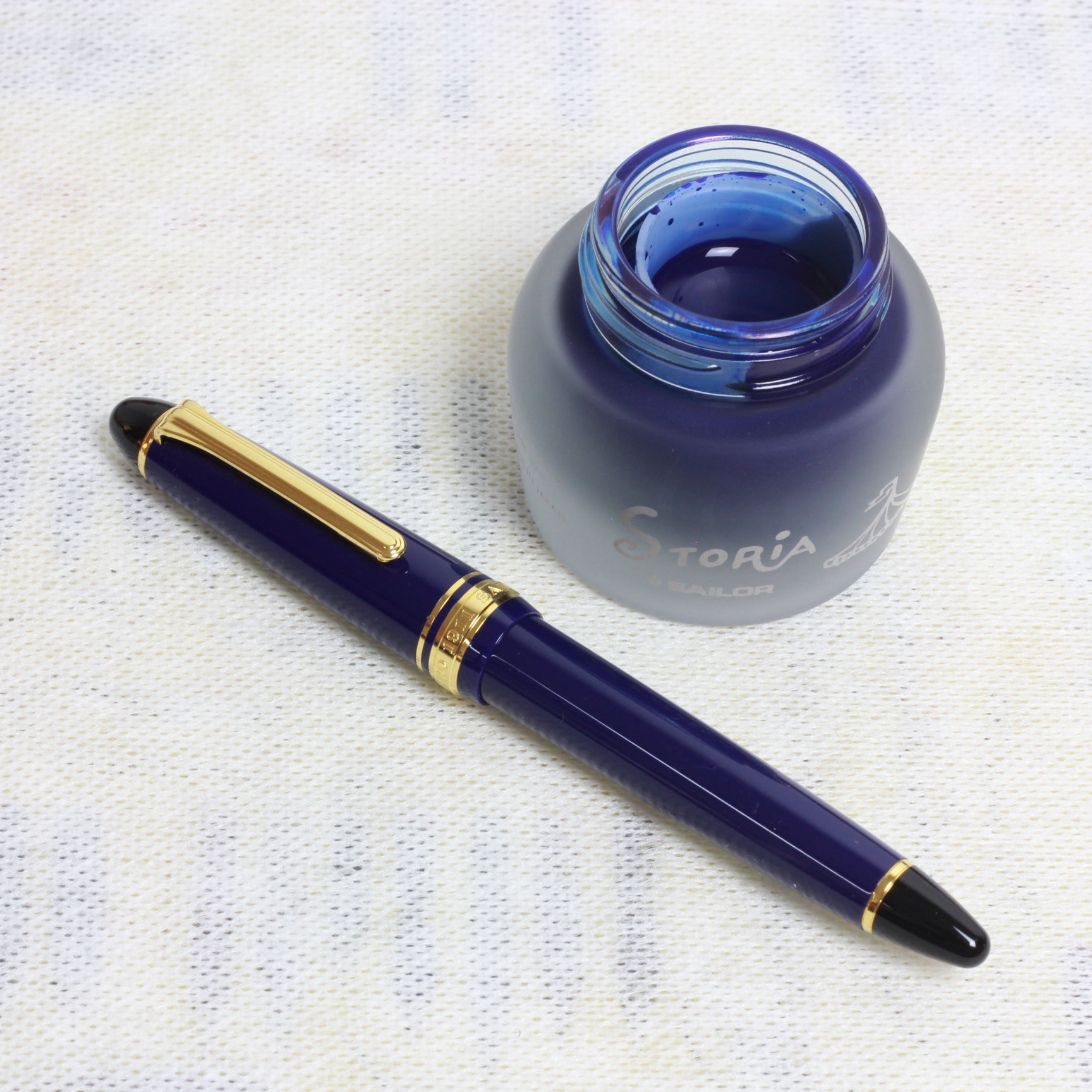 SAILOR 1911 Standard Blue F.Pen GT 14K